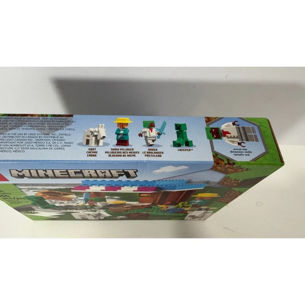 LEGO Minecraft The Bakery 21184 Building Set 154 Pieces Village Creeper Goat